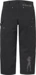 Supreme®/The Great China Wall Double Knee Painter Pant - Black (detail)