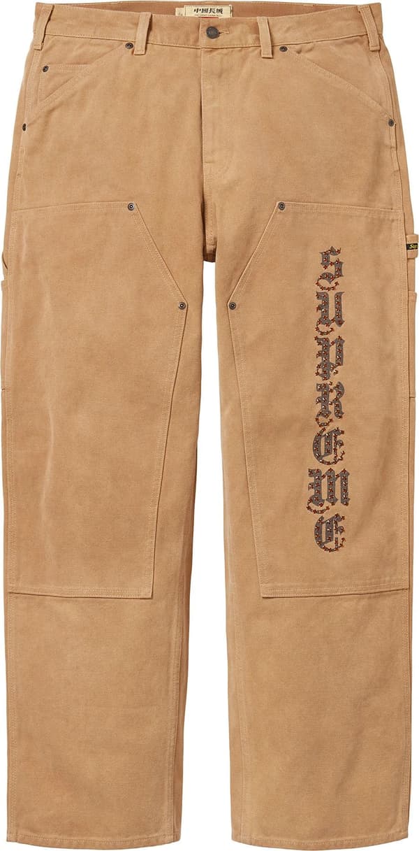 Supreme®/The Great China Wall Double Knee Painter Pant - Tan (front)