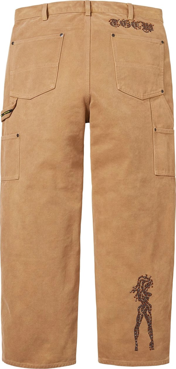 Supreme®/The Great China Wall Double Knee Painter Pant - Tan (detail)