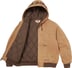 Supreme®/The Great China Wall Hooded Work Jacket - Tan (detail)