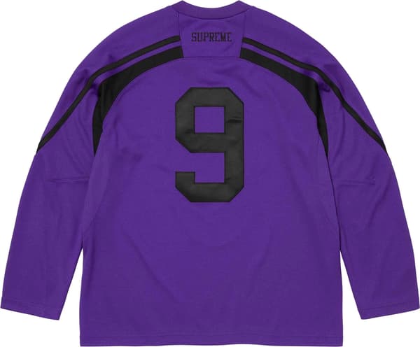 Supreme/The Misfits® Hockey Jersey - Purple (detail)