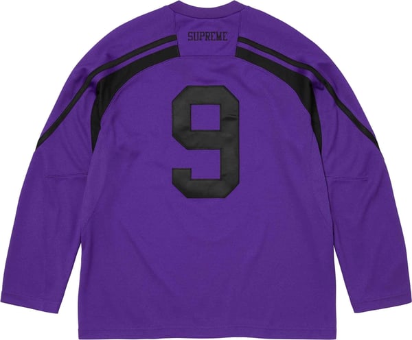 Supreme/The Misfits® Hockey Jersey - Purple (detail)