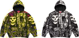 Supreme/The Misfits® Zip Up Hooded Sweater