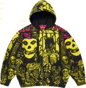 Supreme/The Misfits® Zip Up Hooded Sweater Multicolor