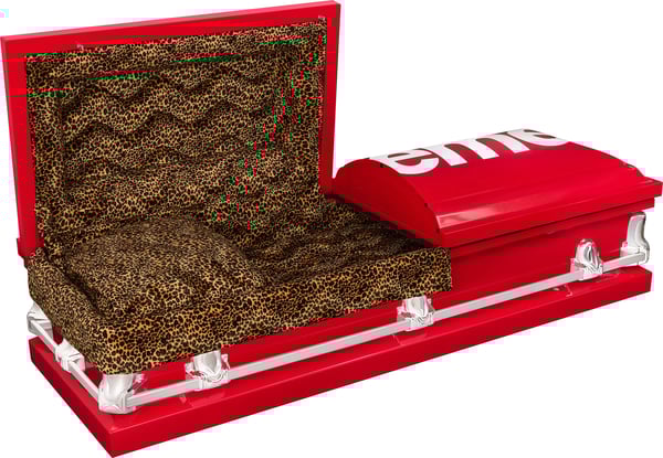 Supreme®/Titan Orion Casket - Red (detail)