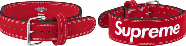 Supreme®/Titan Weight Belt - Red (front)