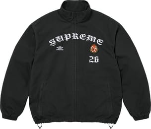 Supreme®/Umbro® Cotton Ripstop Track Jacket Black