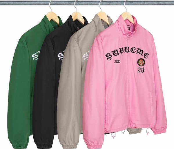 Supreme®/Umbro® Cotton Ripstop Track Jacket - Group Shot