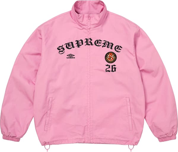 Supreme®/Umbro® Cotton Ripstop Track Jacket - Purple (front)