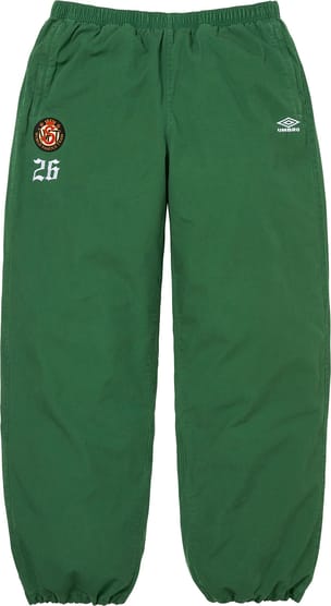 Supreme®/Umbro® Cotton Ripstop Track Pant Green