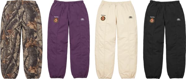Supreme®/Umbro® Cotton Ripstop Track Pant - Group Shot
