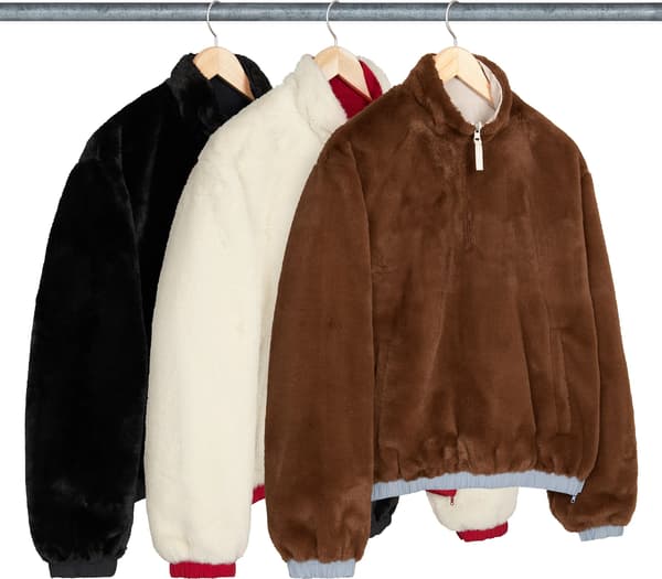Supreme®/Umbro® Reversible Faux Fur Pullover - Group Shot