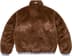 Supreme®/Umbro® Reversible Faux Fur Pullover - Light Blue (detail)