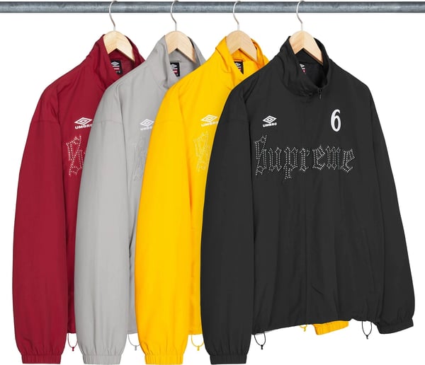 Supreme®/Umbro® Rhinestone Track Jacket - Group Shot