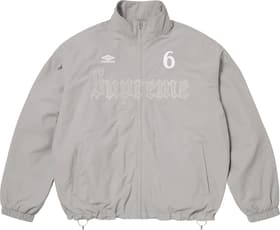 Supreme®/Umbro® Rhinestone Track Jacket Light Grey