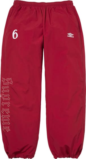 Supreme®/Umbro® Rhinestone Track Pant Red