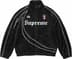 Supreme®/Umbro® Velour Track Jacket - Black (front)