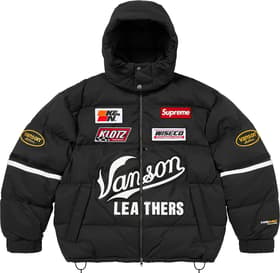 Supreme®/Vanson Leathers® Cordura® Down Jacket Black
