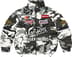 Supreme®/Vanson Leathers® Cordura® Down Jacket - Snow Camo (detail)