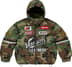 Supreme®/Vanson Leathers® Cordura® Down Jacket - Woodland Camo (front)