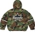 Supreme®/Vanson Leathers® Cordura® Down Jacket - Woodland Camo (detail)