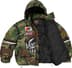 Supreme®/Vanson Leathers® Cordura® Down Jacket - Woodland Camo (detail)