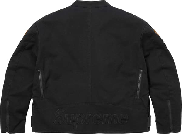 Supreme®/Vanson Leathers® Cordura® Jacket - Black (detail)