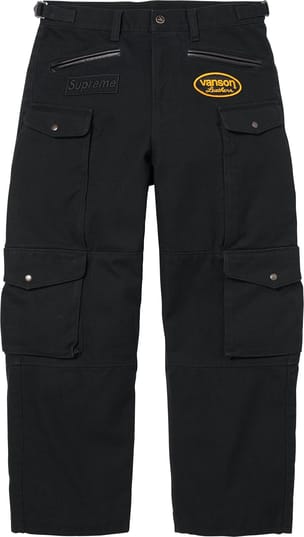 Supreme®/Vanson Leathers® Cordura® Pant Black