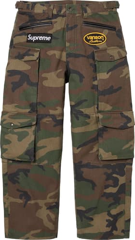Supreme®/Vanson Leathers® Cordura® Pant Woodland Camo
