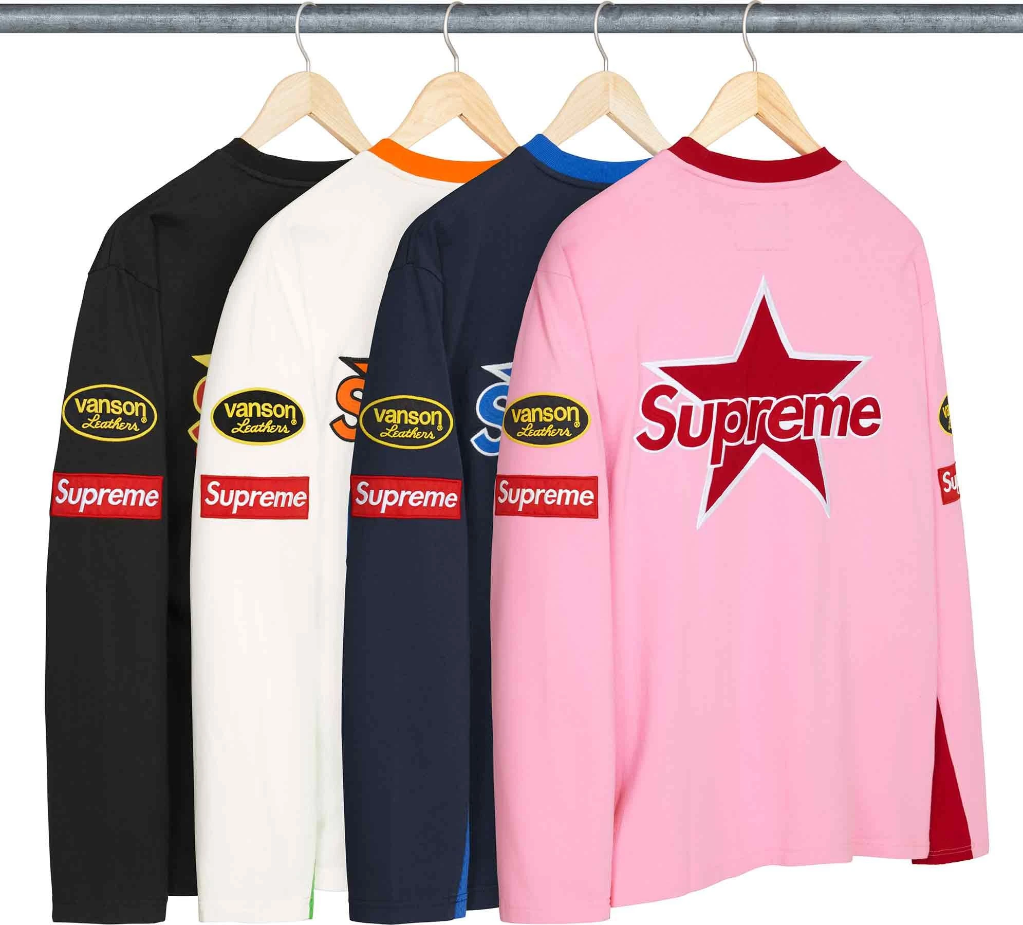 Supreme®/Vanson Leathers® L/S Top colorway 2