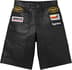 Supreme®/Vanson Leathers® Spider-Man Short - Black (front)
