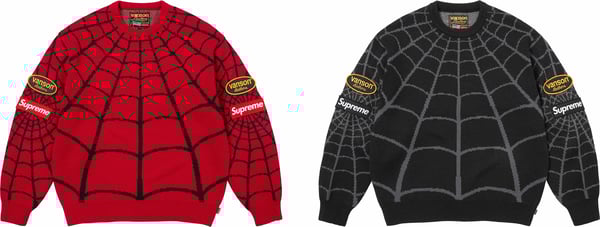 Supreme®/Vanson Leathers® Spider-Man Sweater - Group Shot