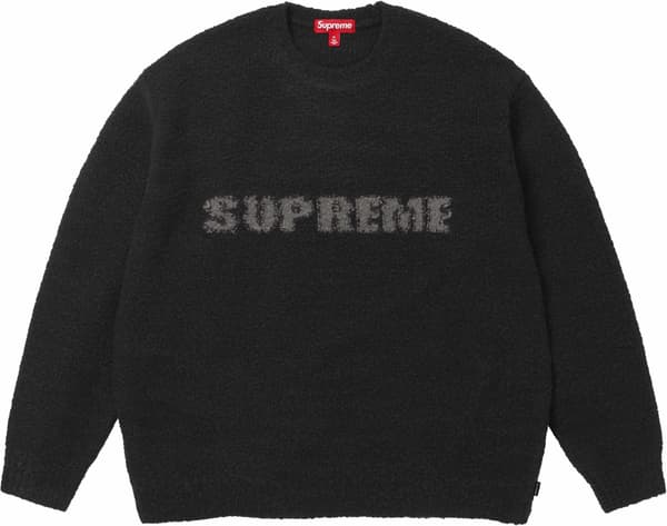 Textured Sweater - Black (front)