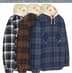 Thermal Lined Hooded Flannel Zip Up Shirt - Group Shot