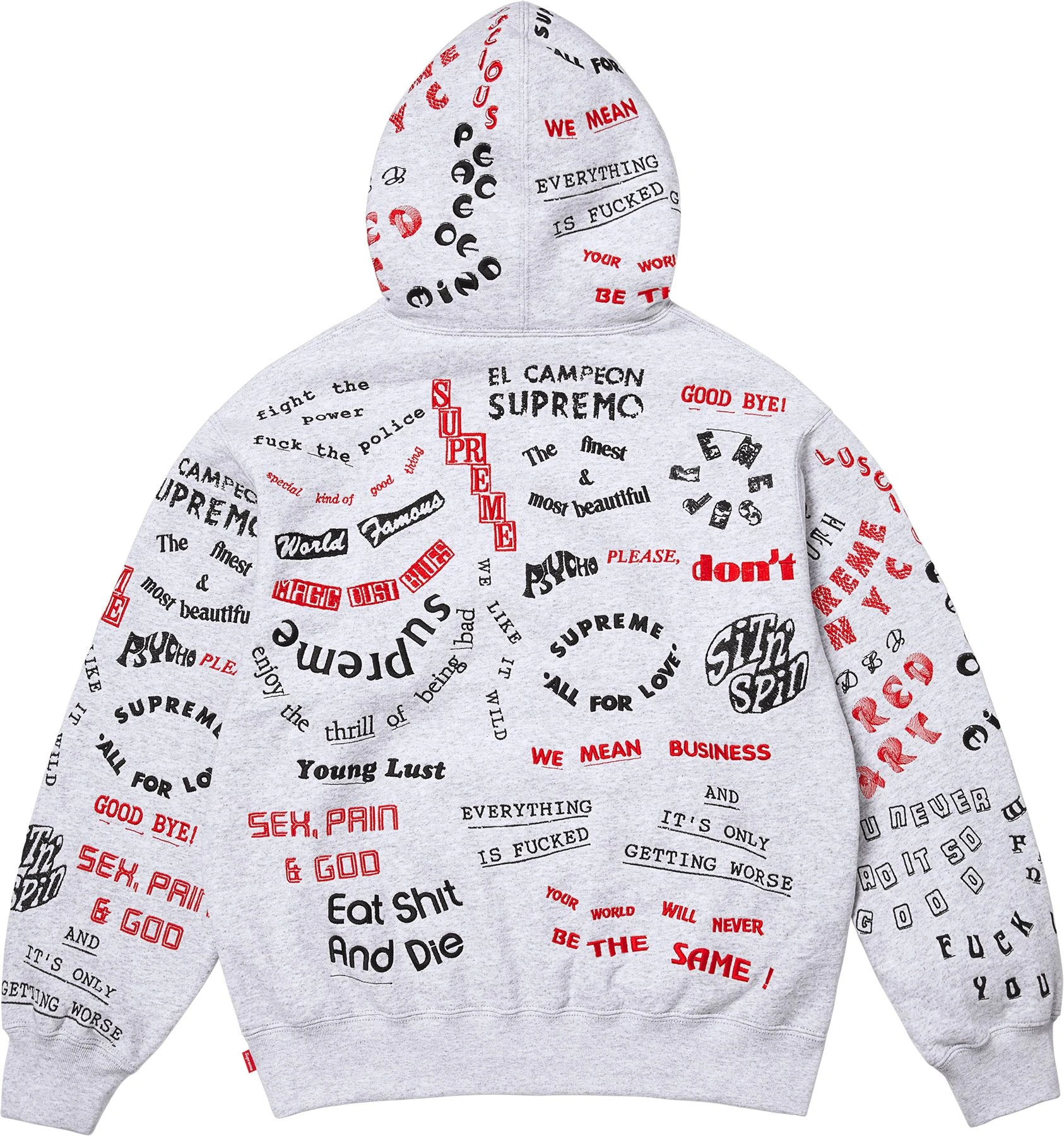 Too Deadly Hooded Sweatshirt colorway 4