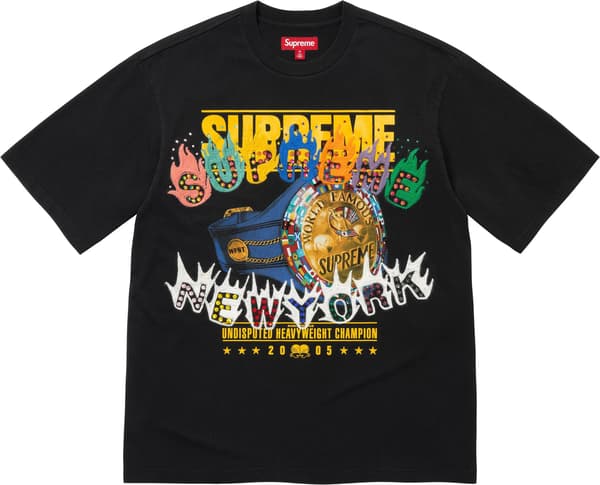 Undisputed S/S Top - Black (front)