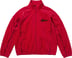 Velour Mesh Track Jacket - Red (front)