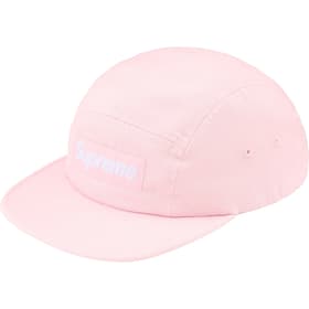 Washed Chino Twill Camp Cap Pink
