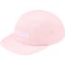 Washed Chino Twill Camp Cap - Pink (front)