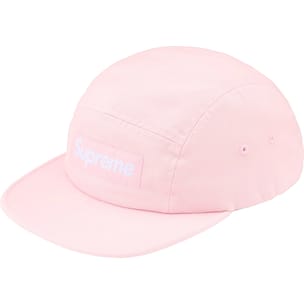 Washed Chino Twill Camp Cap Pink