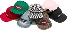 Washed Chino Twill Camp Cap 