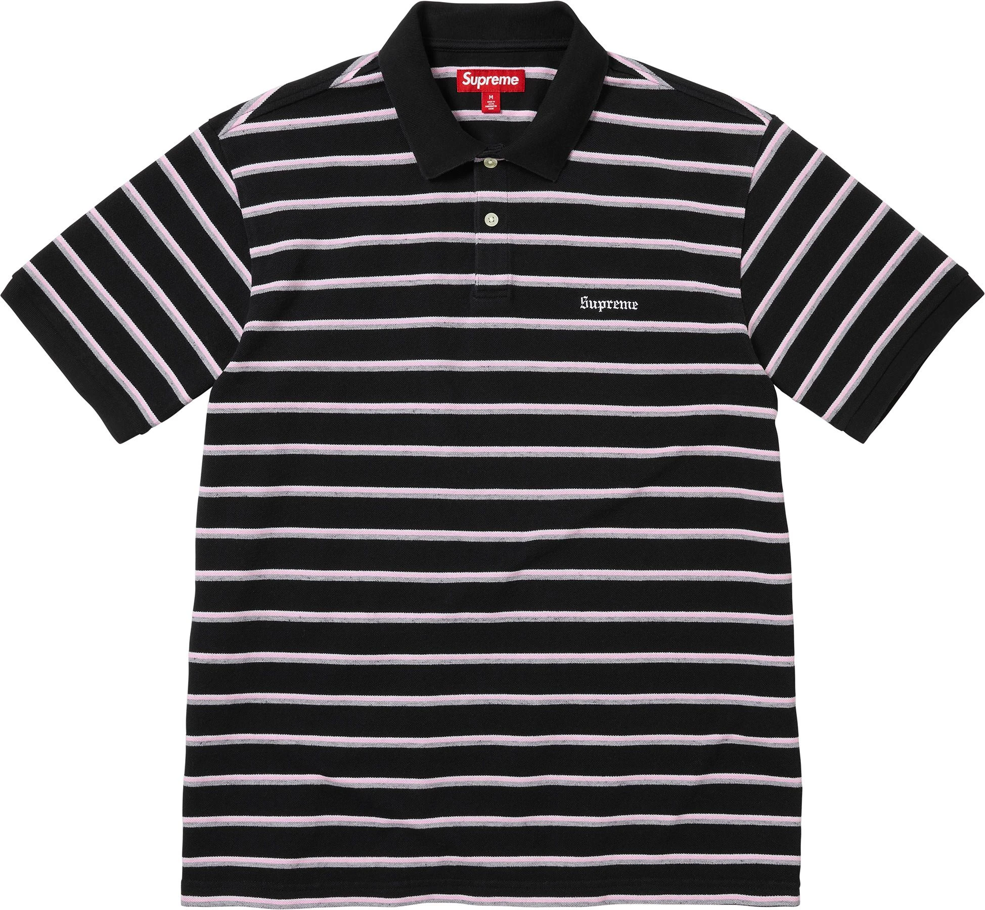 Washed Stripe Polo colorway 2