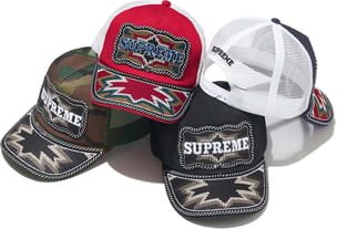 Western Embroidered Mesh Back 5-Panel