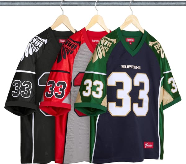 Wings Football Jersey - Group Shot