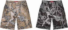 Wombat Embroidered Work Short