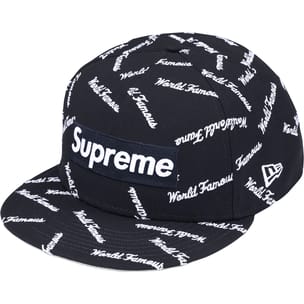 World Famous Box Logo New Era® Black