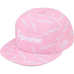 World Famous Box Logo New Era® Light Pink