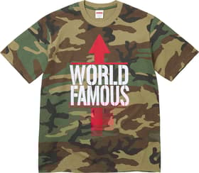 World Famous Tee Woodland Camo