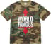 World Famous Tee - Woodland Camo (front)