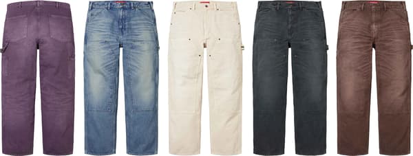 Worn Double Knee Painter Pant - Group Shot